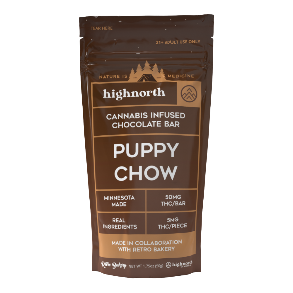 Peanut Butter Puppy Chow Milk Chocolate Bar